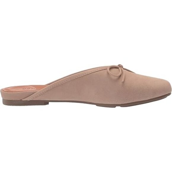 Gentle Souls by Kenneth Cole Women's Eugene Bow Slide Mules Flats Mushroom 6.5M - Picture 4 of 8